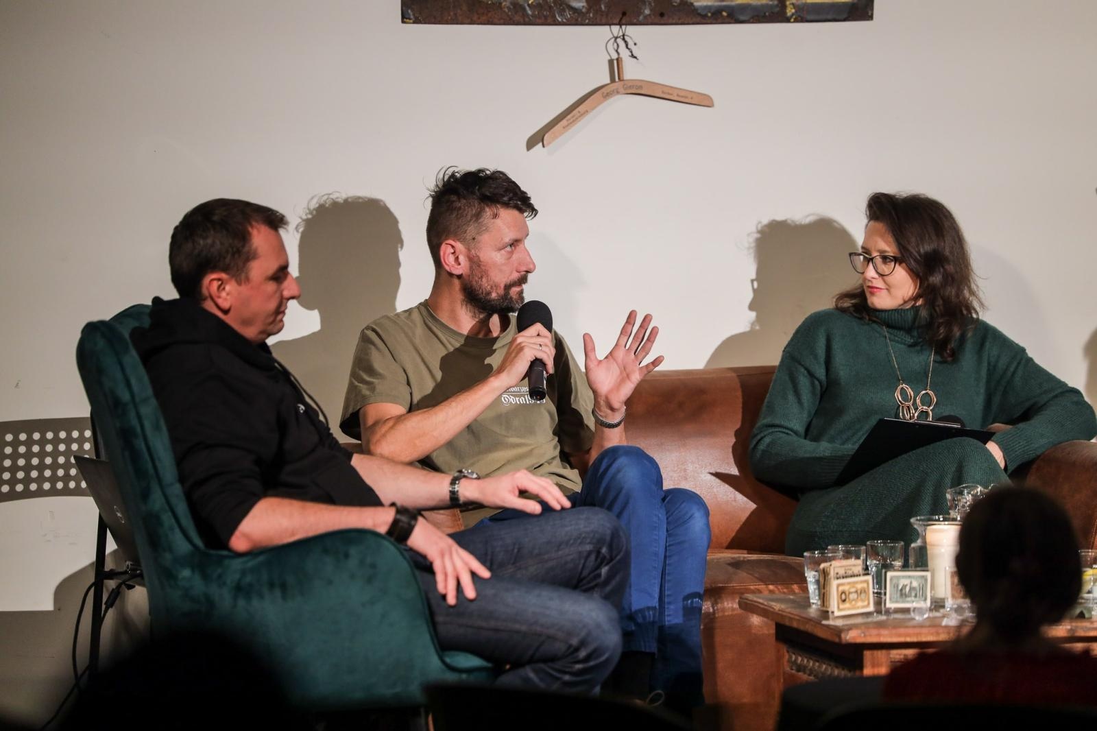 Zdjęcie w galerii na portalu naszraciborz.pl: Detektywi lokalnej historii gośćmi spotkania W punkt wiadomości z regionu