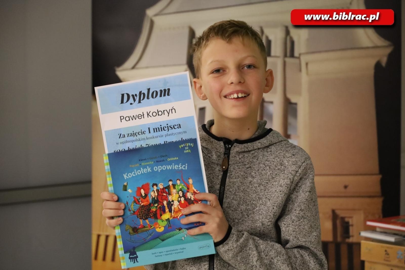 Zdjęcie w galerii na portalu naszraciborz.pl: Bajki Brzechwy przebojem konkursów plastycznych w bibliotece wiadomości z regionu