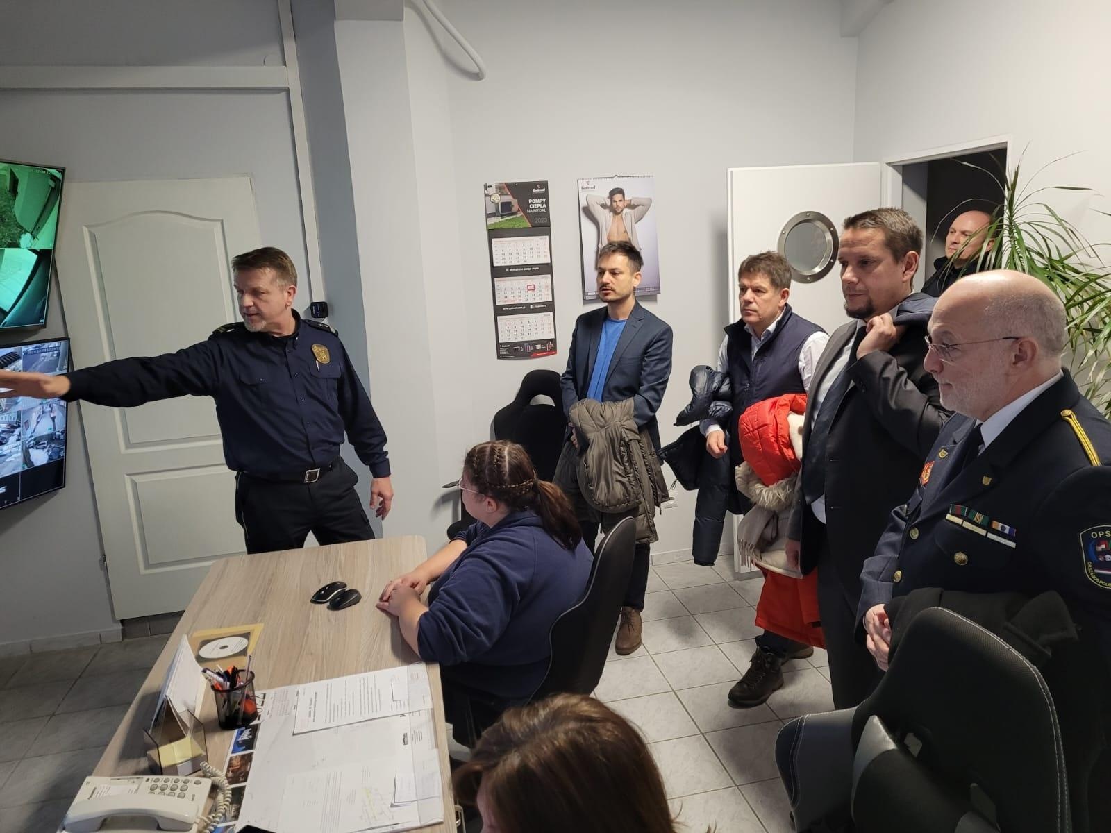 Zdjęcie w galerii na portalu naszraciborz.pl: Zimowa wizyta węgierskiej delegacji w Raciborzu wiadomości z regionu