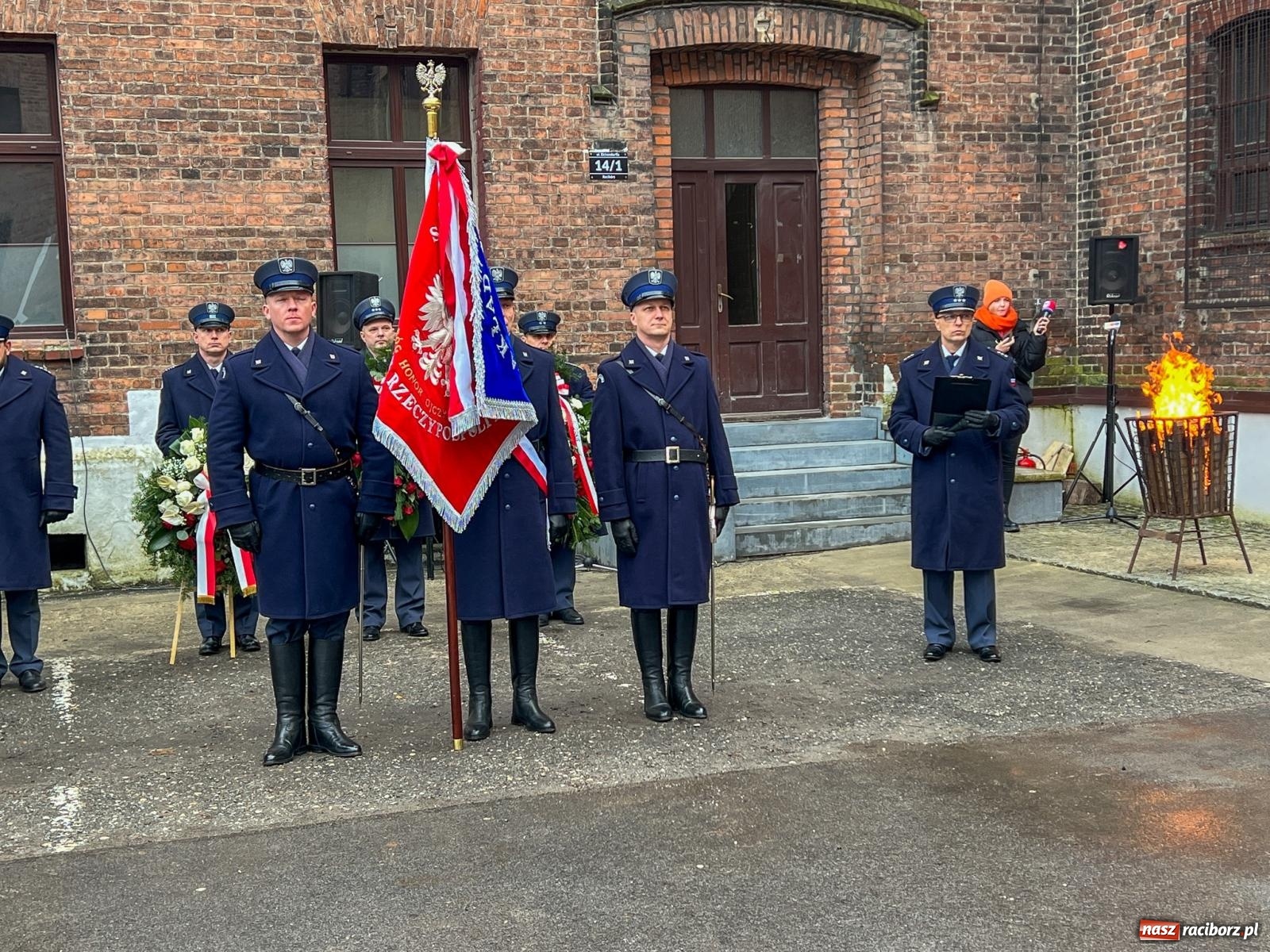 Zdjęcie w galerii na portalu naszraciborz.pl: Przy ZK Racibórz upamiętniono działaczy Solidarności prześladowanych w latach 80. wiadomości z regionu