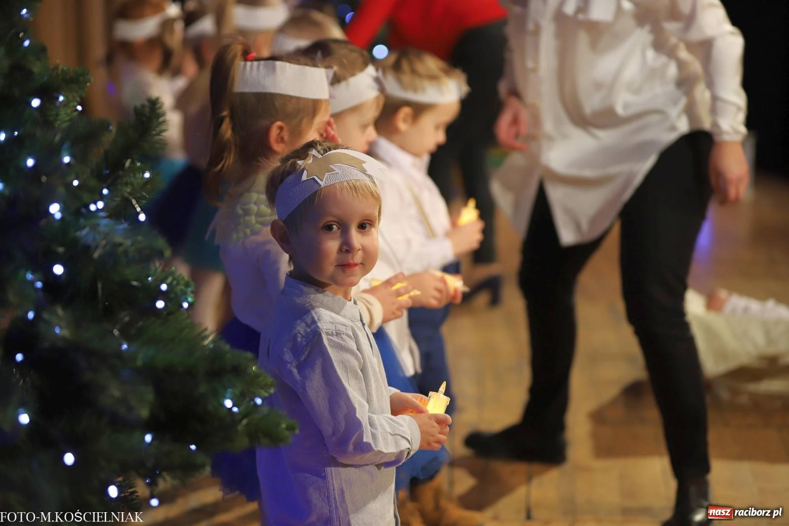 Zdjęcie w galerii na portalu naszraciborz.pl: Przepiękny koncert przedszkolaków z Kochanowskiego wiadomości z regionu