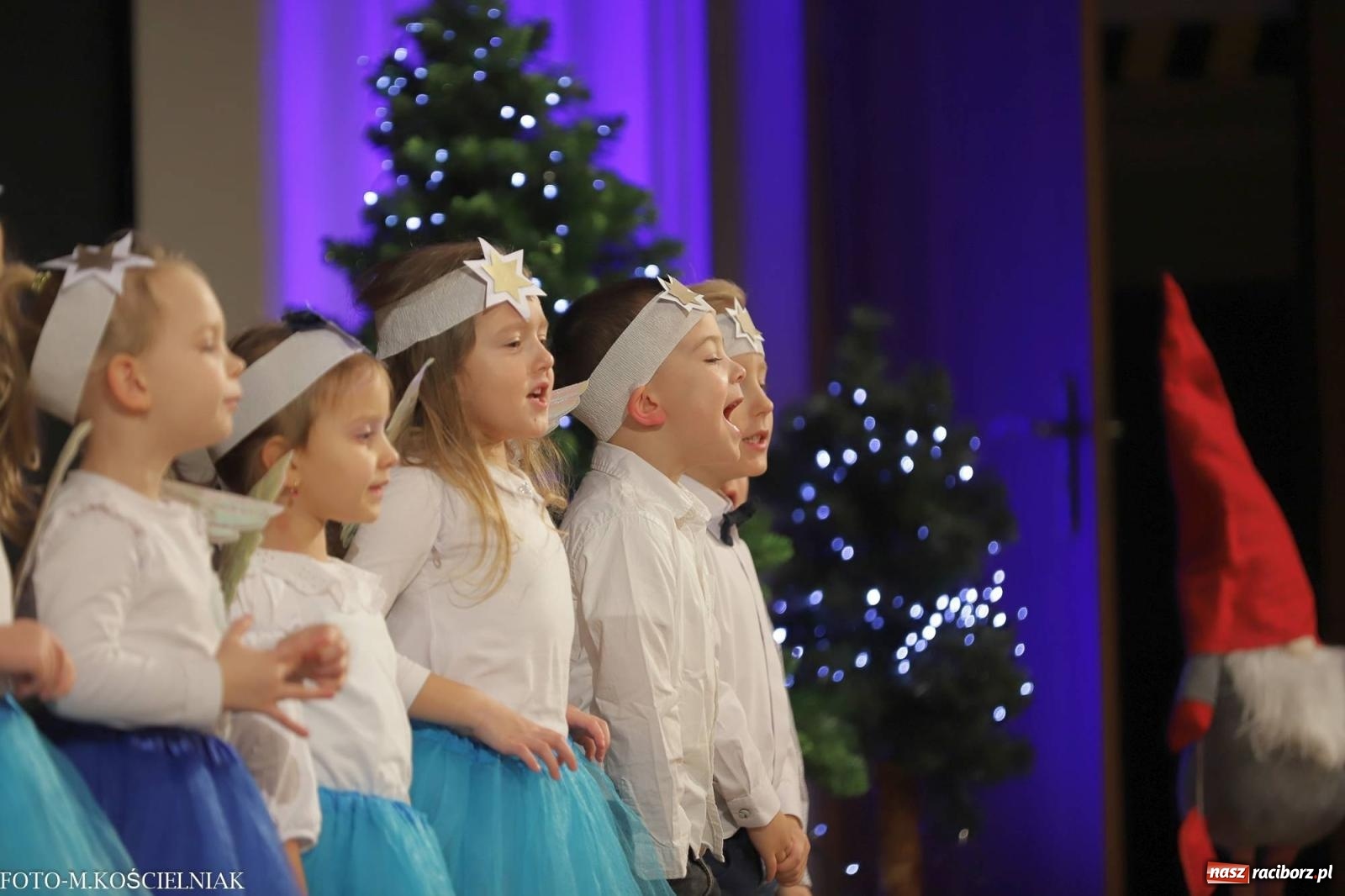 Zdjęcie w galerii na portalu naszraciborz.pl: Przepiękny koncert przedszkolaków z Kochanowskiego wiadomości z regionu