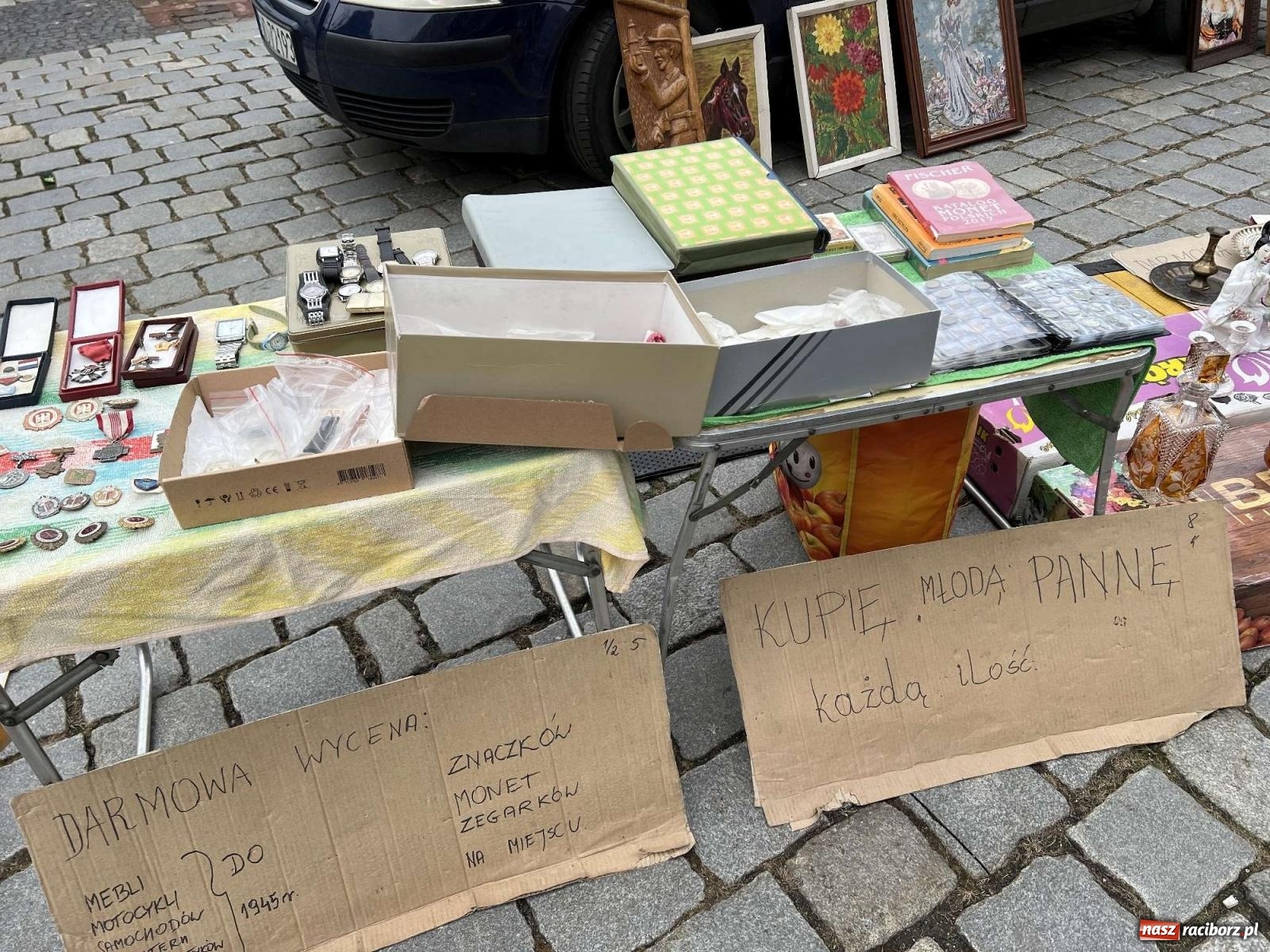 Zdjęcie w galerii na portalu naszraciborz.pl: Ciekawostki z ostatniego w tym roku targu staroci [FOTO i WIDEO] wiadomości z regionu