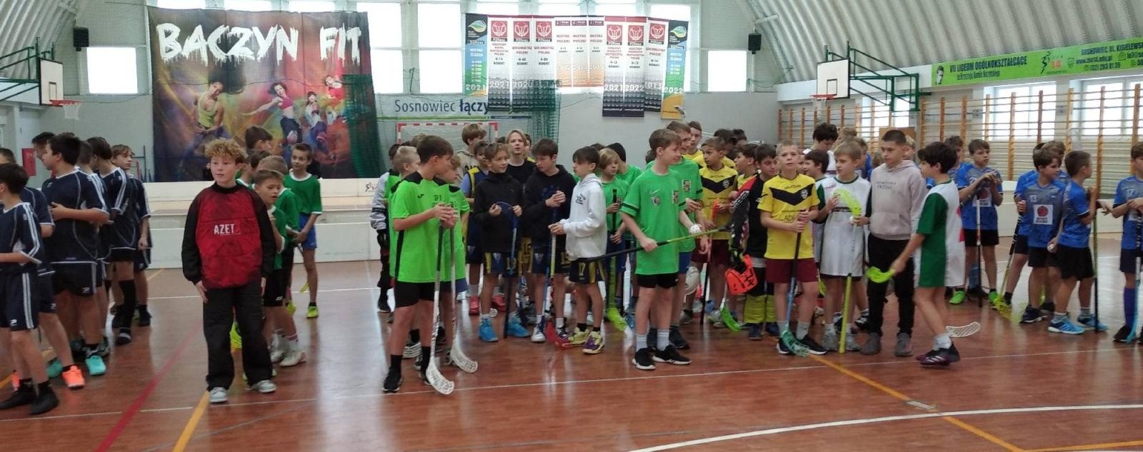 Zdjęcie w galerii na portalu naszraciborz.pl: Finał Wojewódzki Igrzysk Dzieci w Unihokeju chłopców. Srebro dla Tworkowa wiadomości z regionu