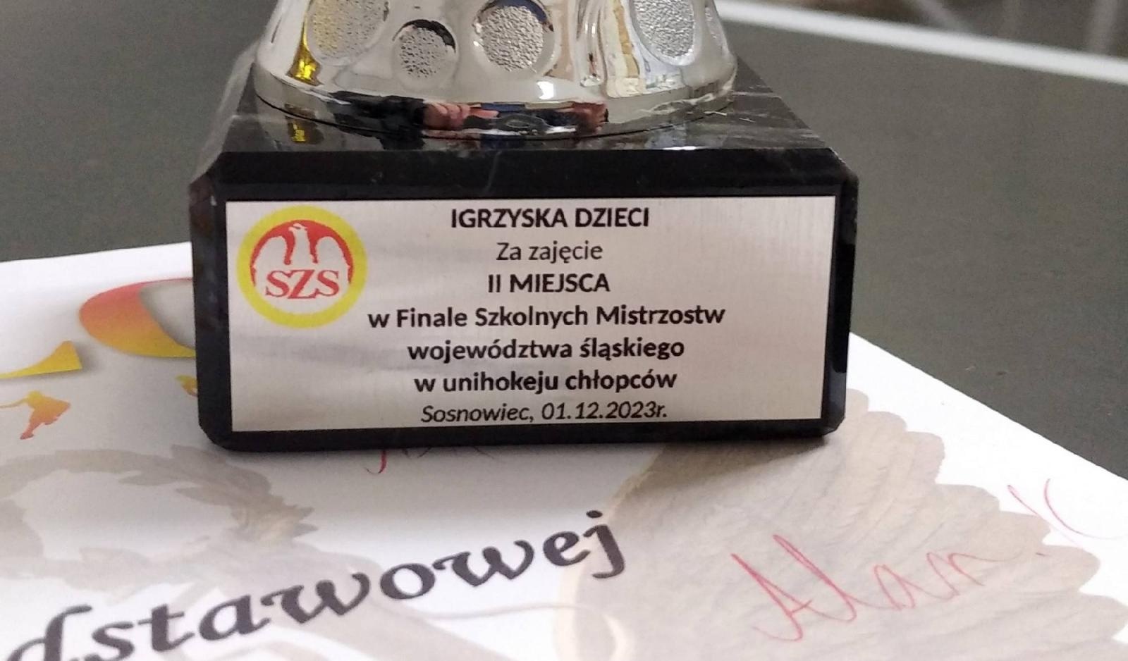 Zdjęcie w galerii na portalu naszraciborz.pl: Finał Wojewódzki Igrzysk Dzieci w Unihokeju chłopców. Srebro dla Tworkowa wiadomości z regionu