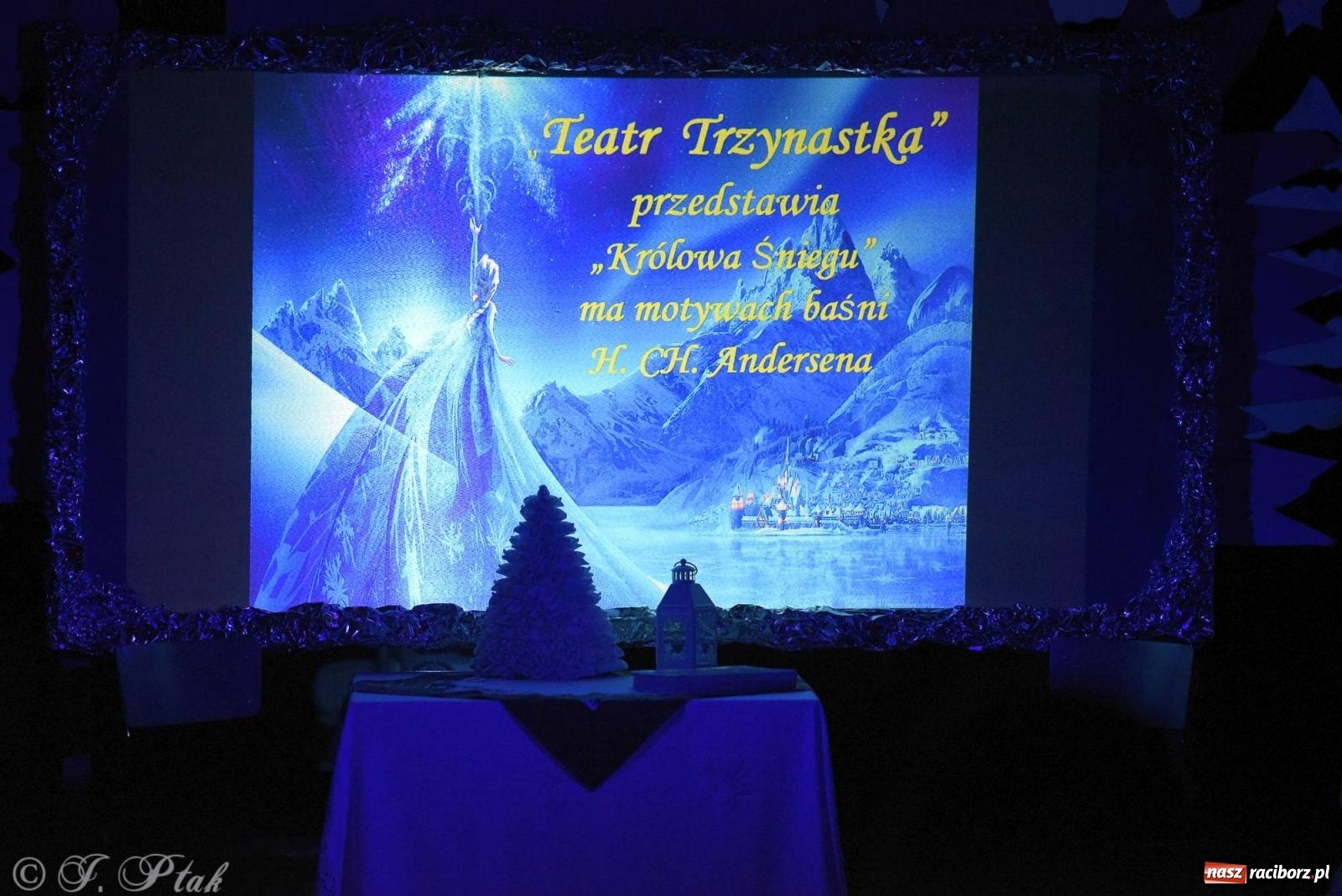 Zdjęcie w galerii na portalu naszraciborz.pl: Teatr Trzynastka wystawił Królową Śniegu wiadomości z regionu