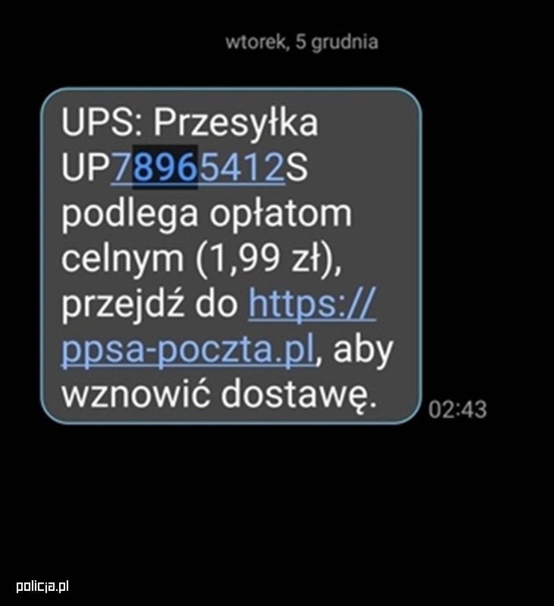 Zdjęcie w galerii na portalu naszraciborz.pl: Te SMS-y to pułapka. Można stracić oszczędności wiadomości z regionu