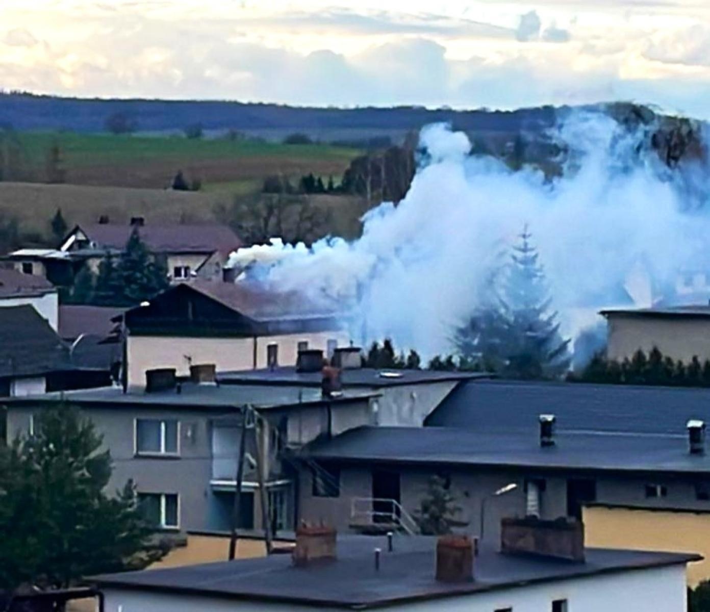 Zdjęcie w galerii na portalu naszraciborz.pl: Raport 998. Pożary w Babicach i Owsiszczach wiadomości z regionu