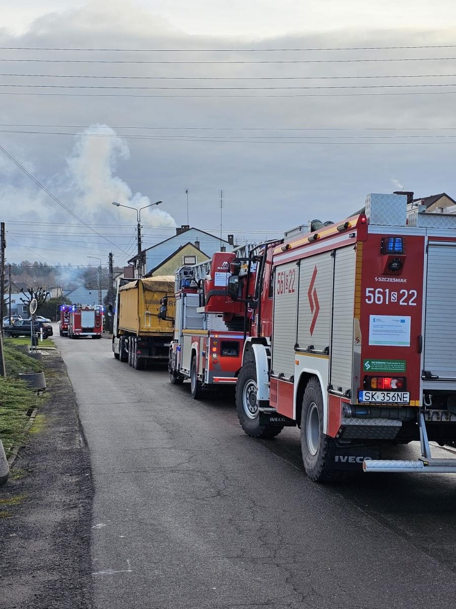 Zdjęcie w galerii na portalu naszraciborz.pl: Raport 998. Pożary w Babicach i Owsiszczach wiadomości z regionu