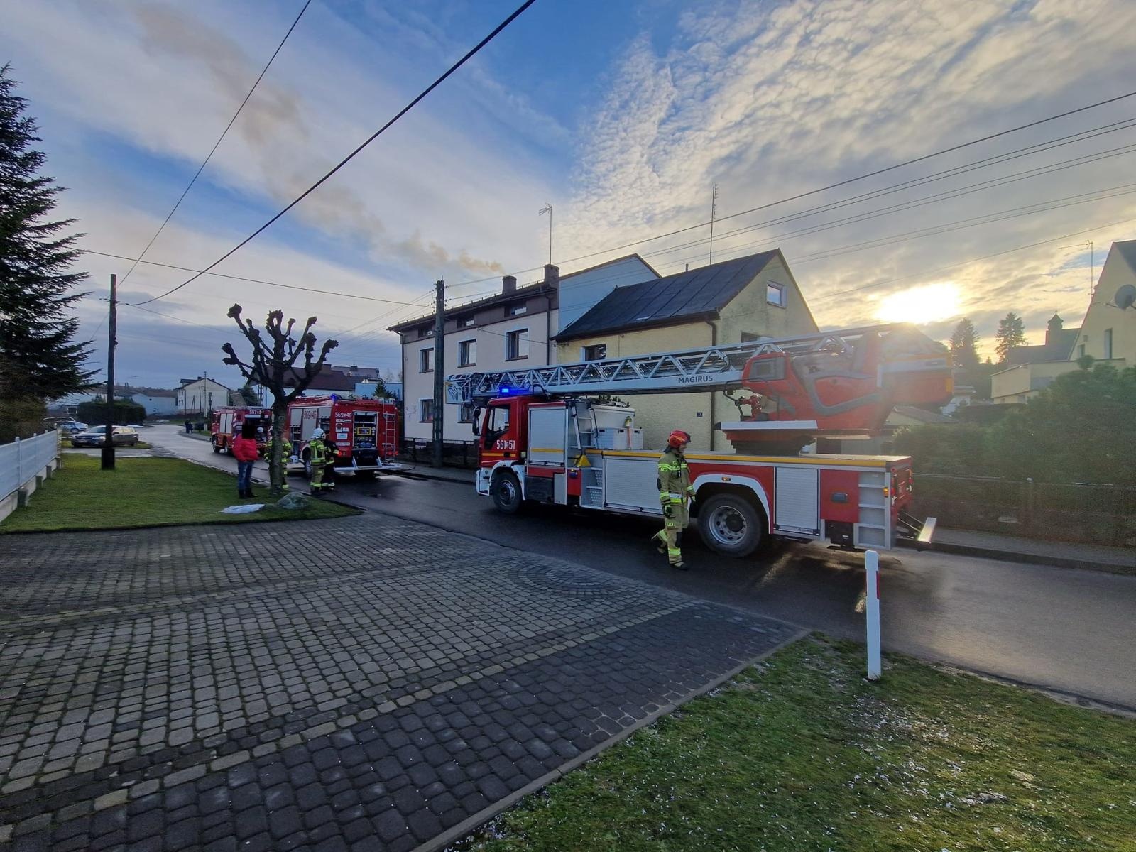 Zdjęcie w galerii na portalu naszraciborz.pl: Raport 998. Pożary w Babicach i Owsiszczach wiadomości z regionu