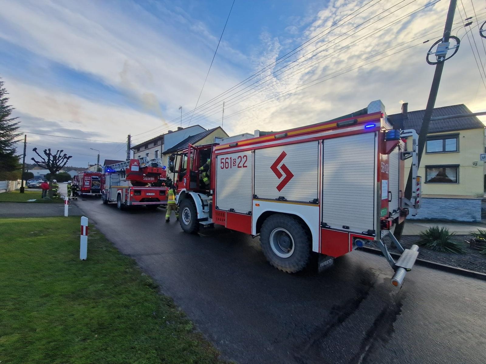 Zdjęcie w galerii na portalu naszraciborz.pl: Raport 998. Pożary w Babicach i Owsiszczach wiadomości z regionu