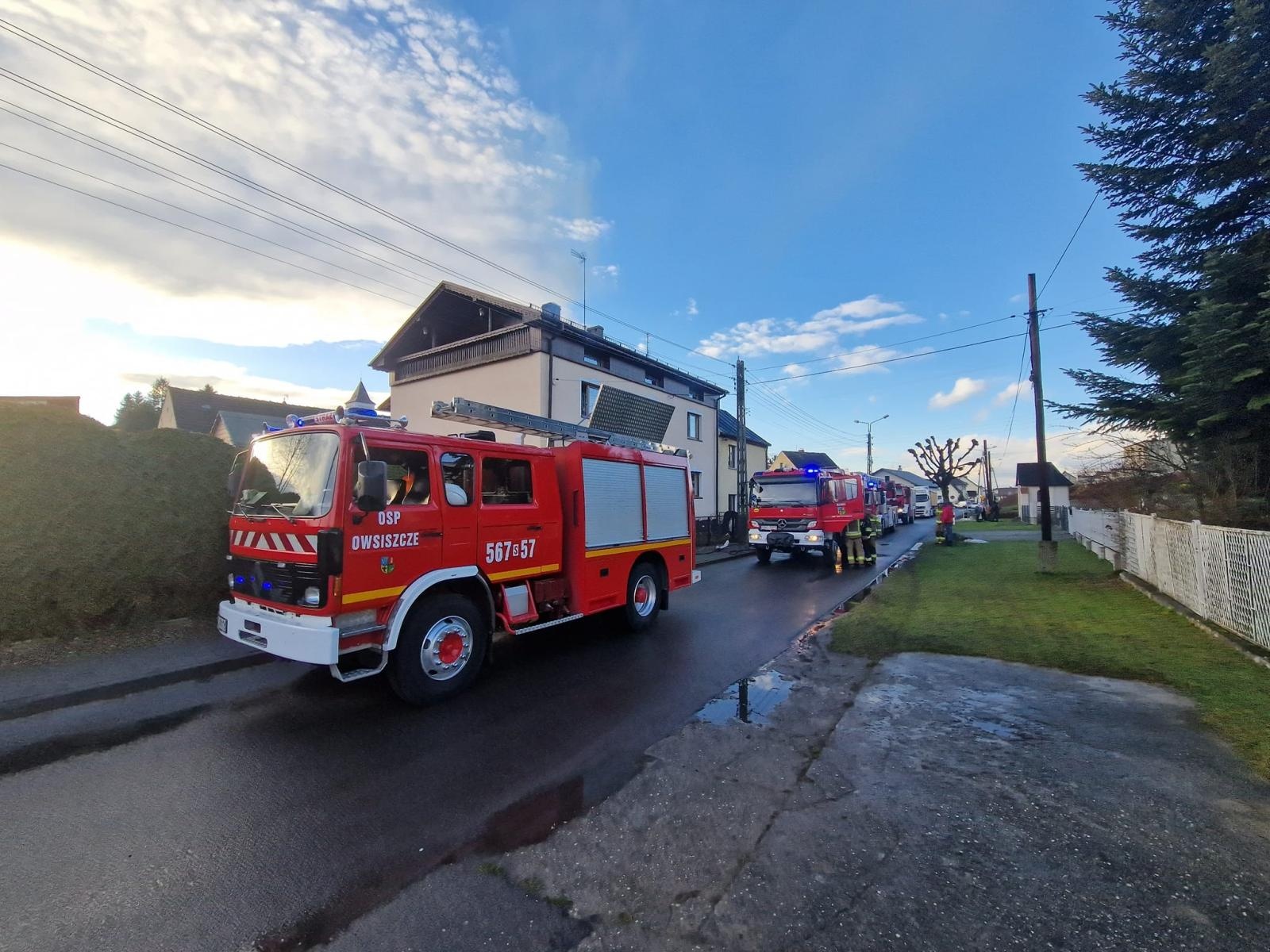 Zdjęcie w galerii na portalu naszraciborz.pl: Raport 998. Pożary w Babicach i Owsiszczach wiadomości z regionu