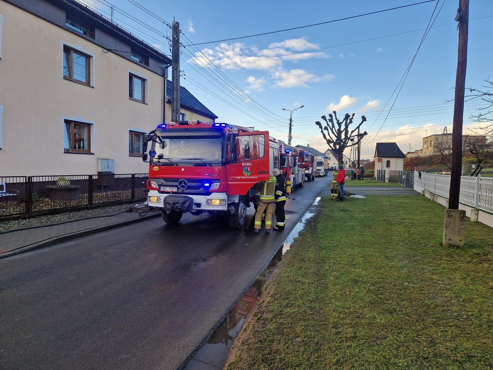 Zdjęcie w galerii na portalu naszraciborz.pl: Raport 998. Pożary w Babicach i Owsiszczach wiadomości z regionu