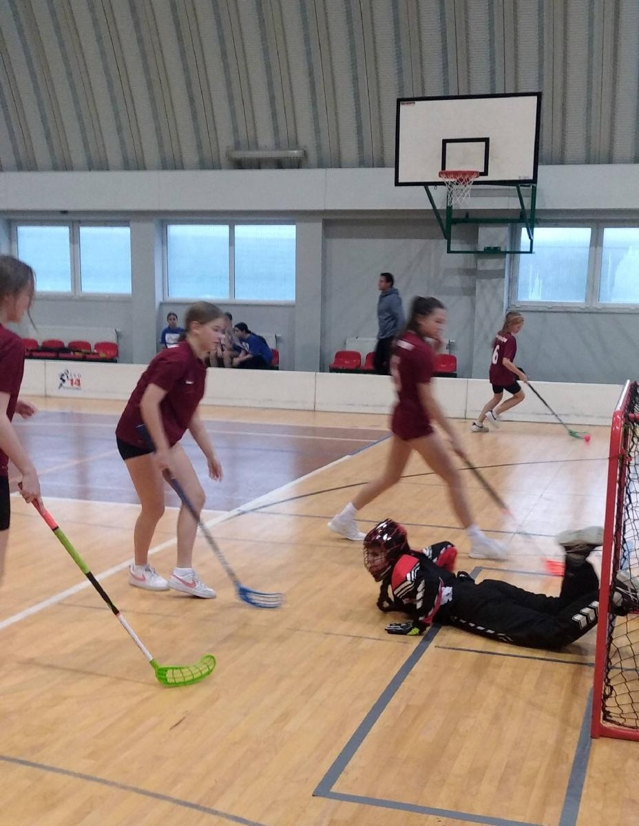 Zdjęcie w galerii na portalu naszraciborz.pl: Unihokej dziewcząt. Uczennice z Tworkowa w finale wojewódzkim wiadomości z regionu