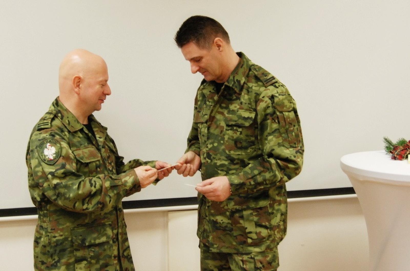 Zdjęcie w galerii na portalu naszraciborz.pl: Świąteczne spotkania opłatkowe u śląskich pograniczników w Raciborzu wiadomości z regionu