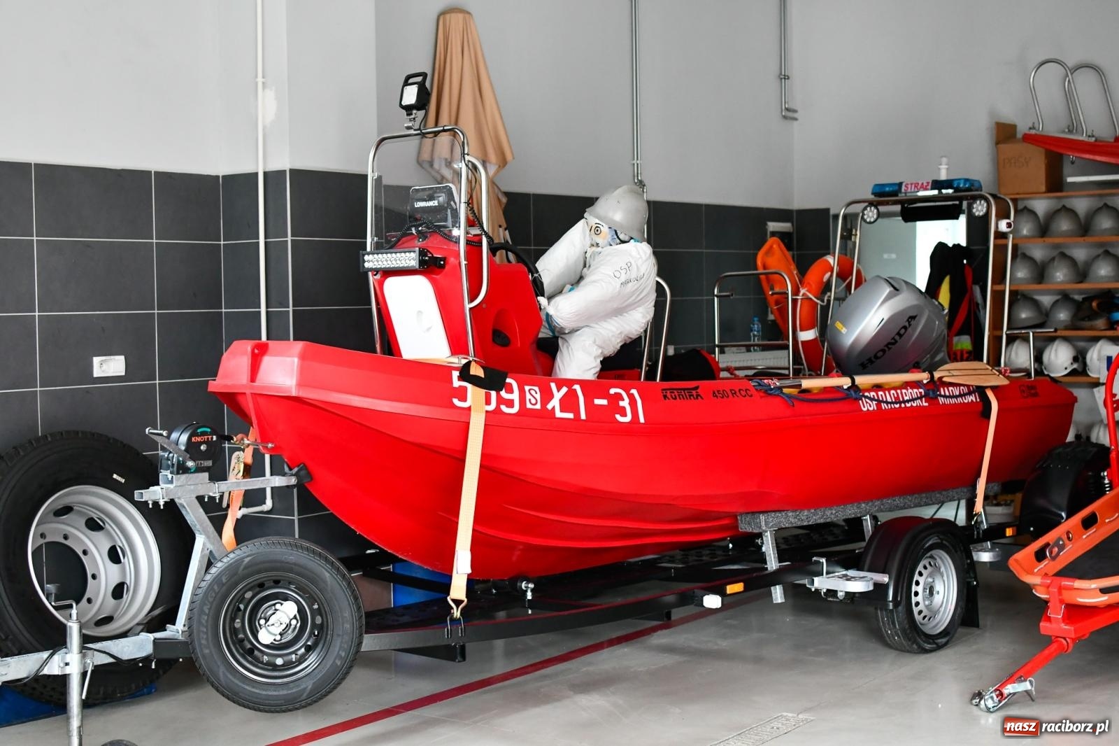 Zdjęcie w galerii na portalu naszraciborz.pl: Strażacy z Markowic powitali nowy sprzęt [FOTO i WIDEO] wiadomości z regionu