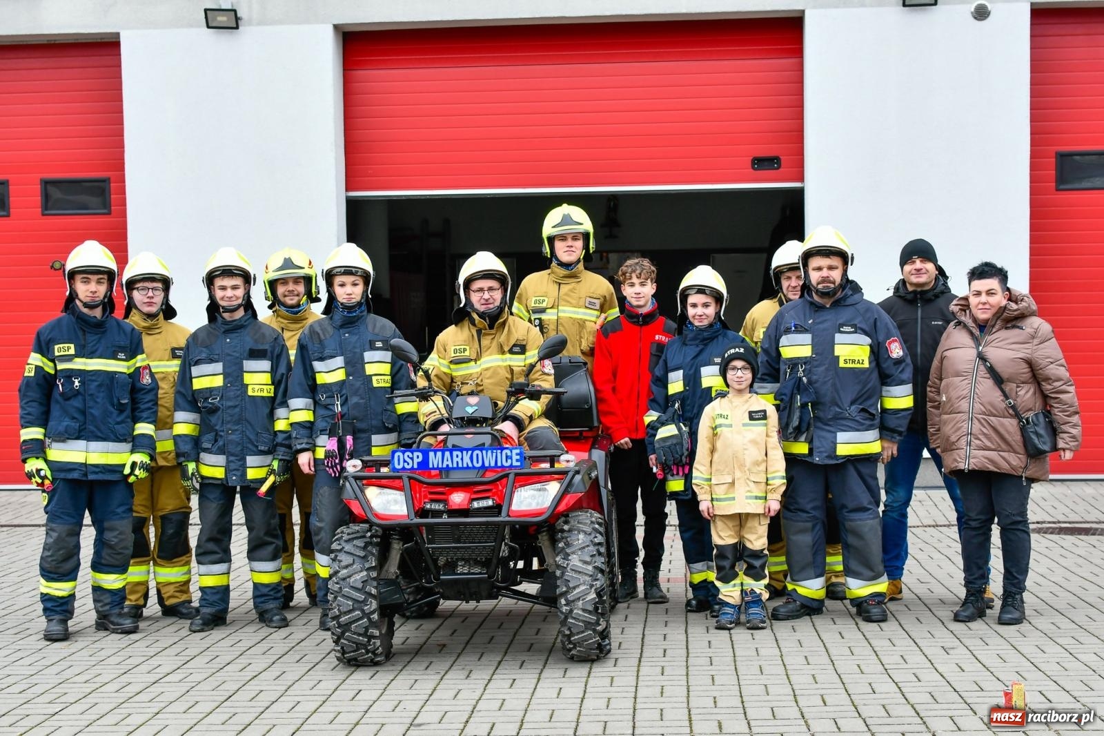 Zdjęcie w galerii na portalu naszraciborz.pl: Strażacy z Markowic powitali nowy sprzęt [FOTO i WIDEO] wiadomości z regionu