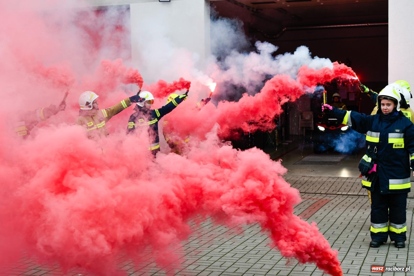 Zdjęcie w galerii na portalu naszraciborz.pl: Strażacy z Markowic powitali nowy sprzęt [FOTO i WIDEO] wiadomości z regionu