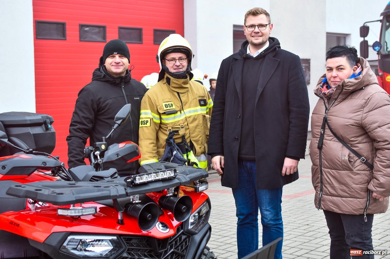 Zdjęcie w galerii na portalu naszraciborz.pl: Strażacy z Markowic powitali nowy sprzęt [FOTO i WIDEO] wiadomości z regionu