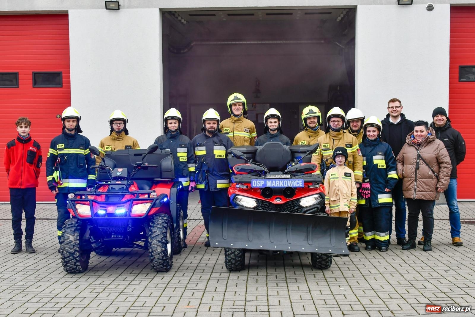 Zdjęcie w galerii na portalu naszraciborz.pl: Strażacy z Markowic powitali nowy sprzęt [FOTO i WIDEO] wiadomości z regionu