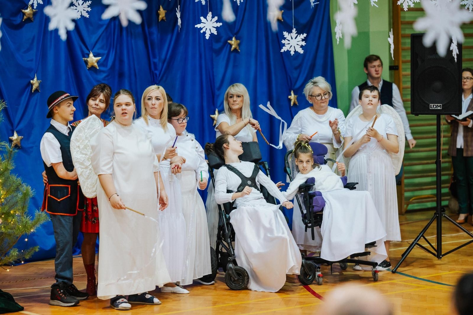 Zdjęcie w galerii na portalu naszraciborz.pl: Jasełka w Zespole Szkół Specjalnych w Raciborzu [FOTO i WIDEO] wiadomości z regionu