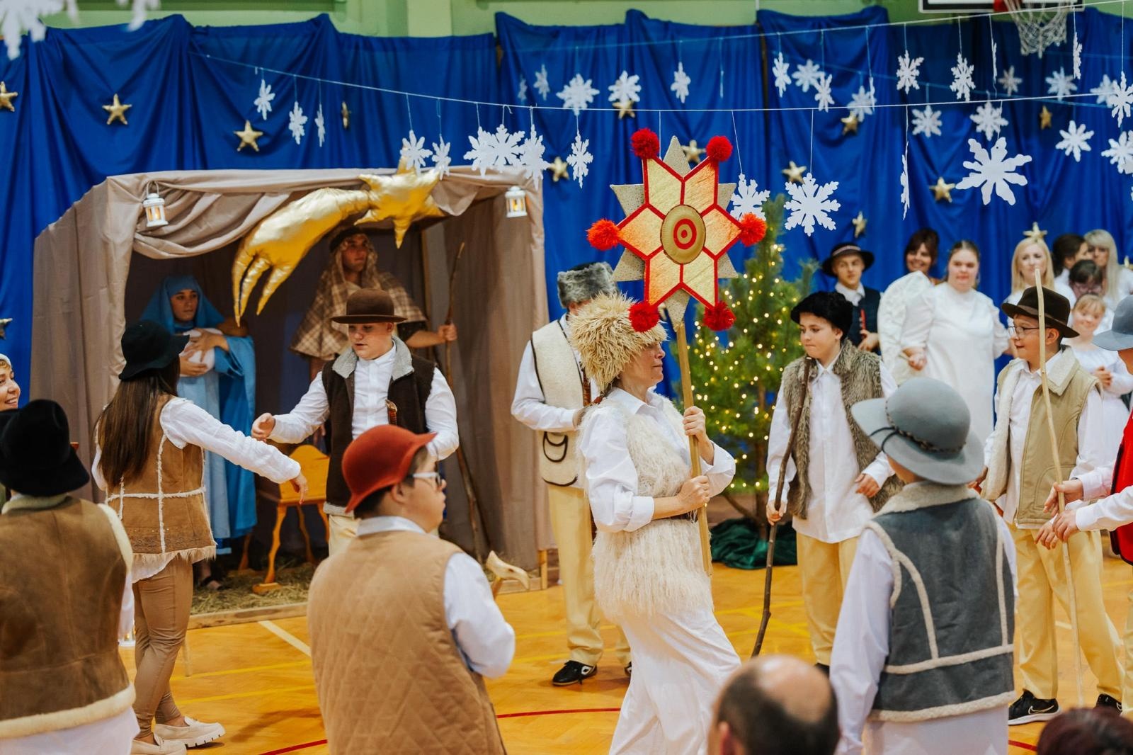 Zdjęcie w galerii na portalu naszraciborz.pl: Jasełka w Zespole Szkół Specjalnych w Raciborzu [FOTO i WIDEO] wiadomości z regionu