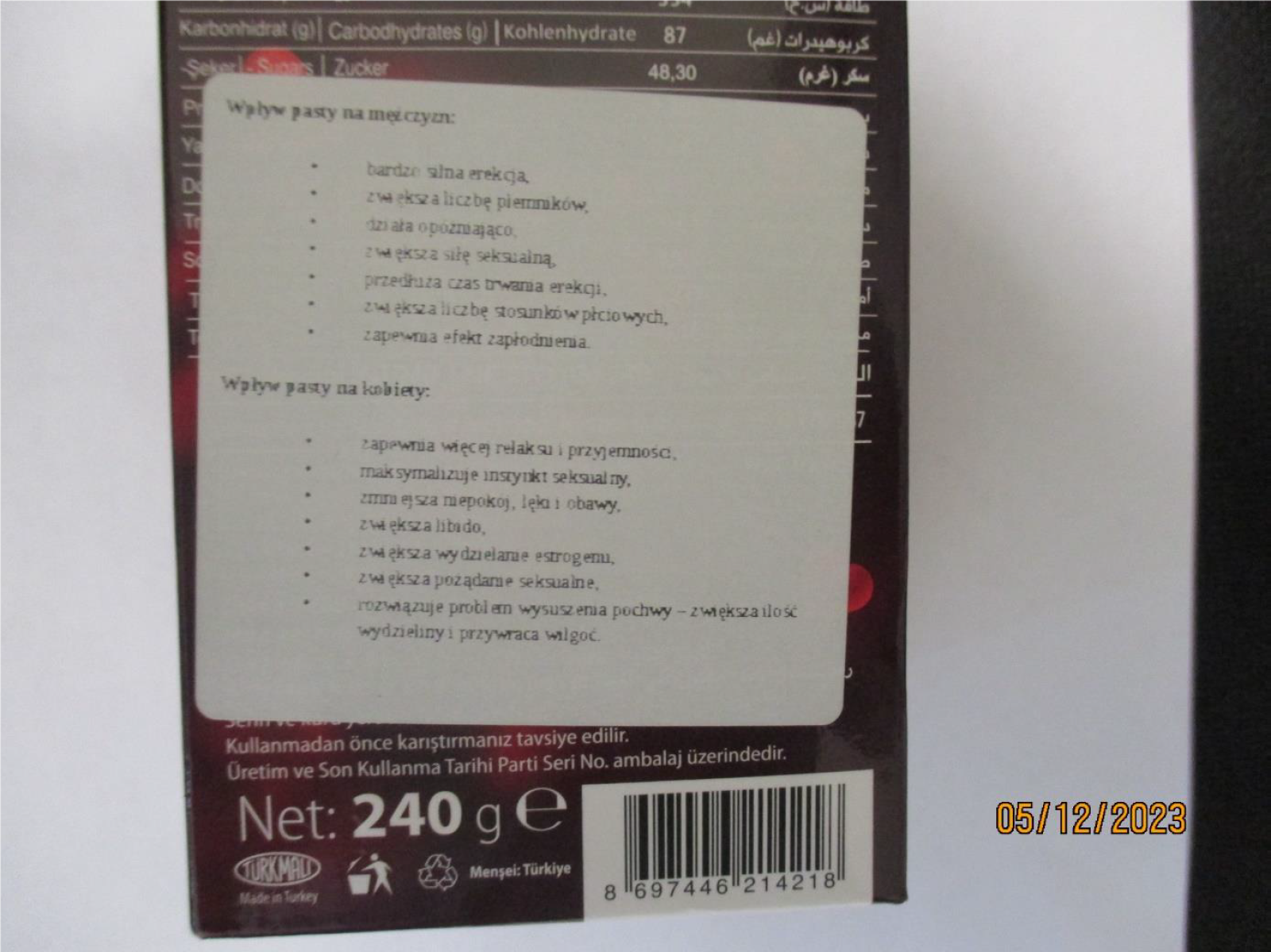 Zdjęcie w galerii na portalu naszraciborz.pl: Miód turecki na potencję. GIS ostrzega! wiadomości z regionu