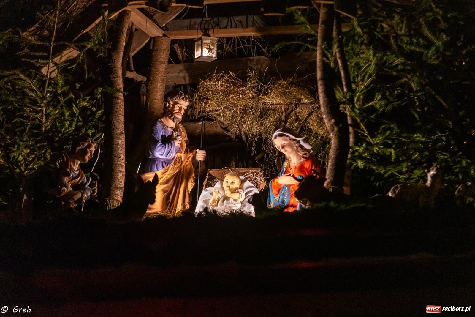Zdjęcie w galerii na portalu naszraciborz.pl: Zaprośmy na nowo Jezusa w swoje życie. Zdjęcia raciborskich szopek wiadomości z regionu