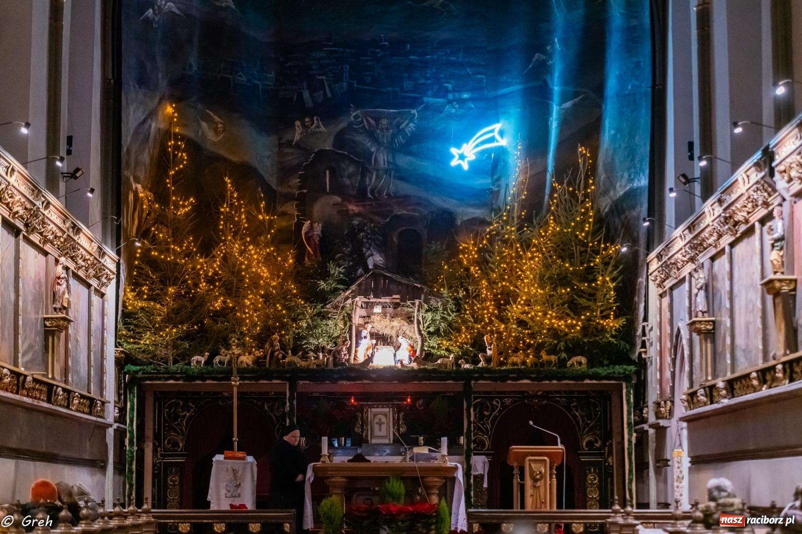 Zdjęcie w galerii na portalu naszraciborz.pl: Zaprośmy na nowo Jezusa w swoje życie. Zdjęcia raciborskich szopek wiadomości z regionu