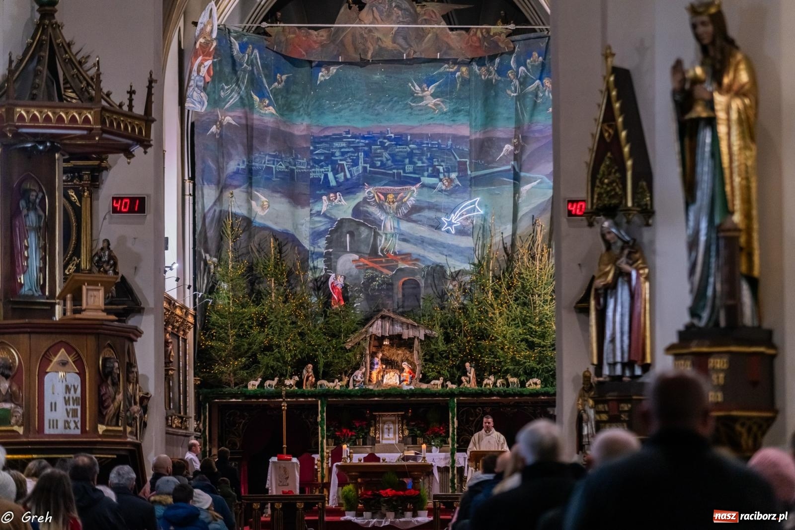 Zdjęcie w galerii na portalu naszraciborz.pl: Zaprośmy na nowo Jezusa w swoje życie. Zdjęcia raciborskich szopek wiadomości z regionu