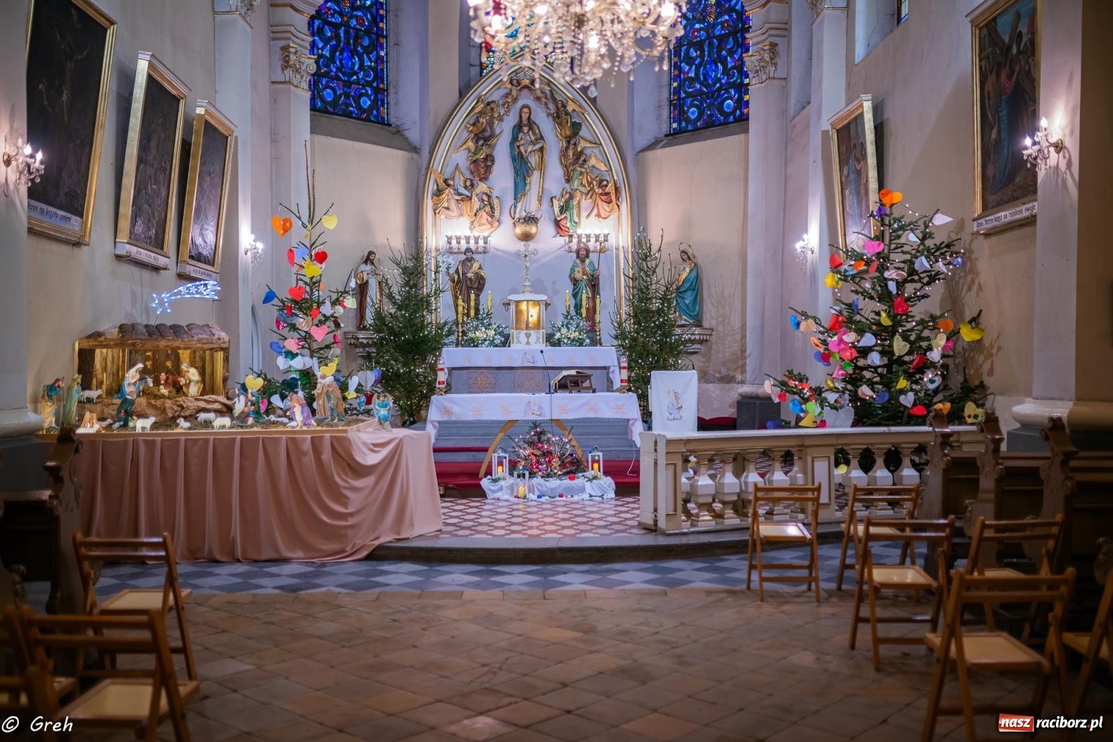 Zdjęcie w galerii na portalu naszraciborz.pl: Zaprośmy na nowo Jezusa w swoje życie. Zdjęcia raciborskich szopek wiadomości z regionu