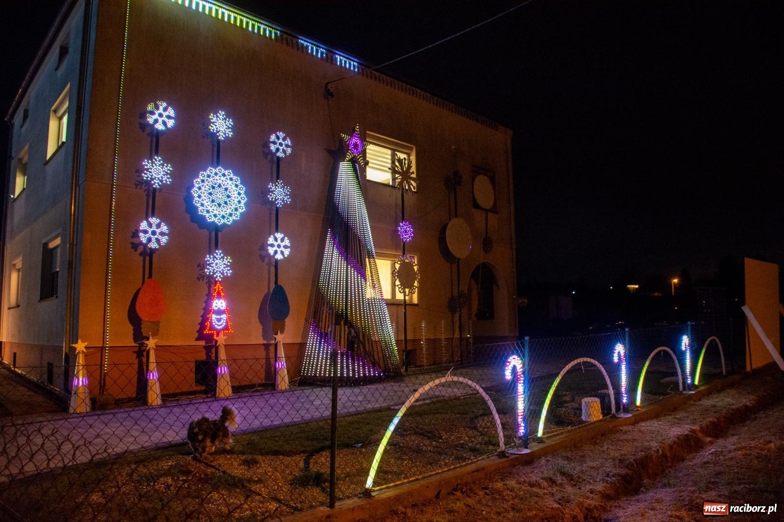 Zdjęcie w galerii na portalu naszraciborz.pl: Świetlne sanie i laserowe show. Bajkowa Nowa Wioska zaprasza [FOTO i WIDEO] wiadomości z regionu