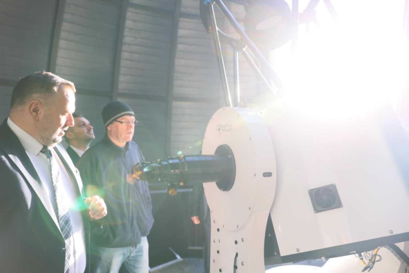 Zdjęcie w galerii na portalu naszraciborz.pl: W Planetarium Śląskim otwarto dwa nowe obserwatoria astronomiczne wyposażone w nowoczesny sprzęt wiadomości z regionu