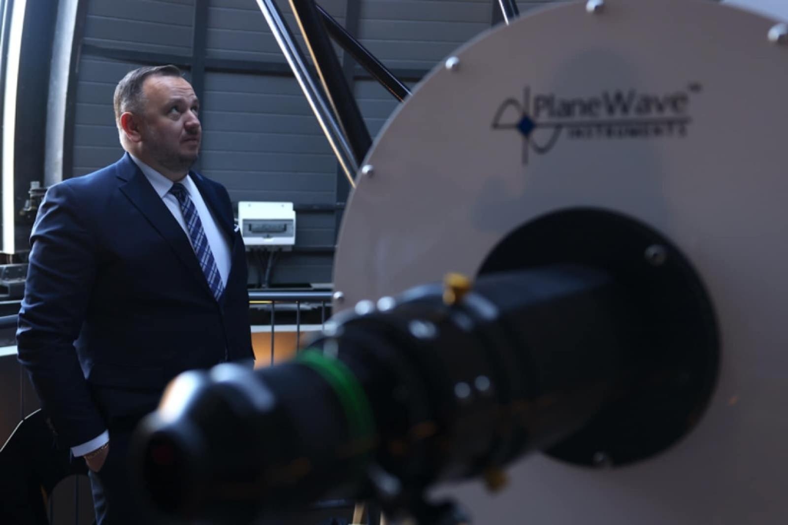 Zdjęcie w galerii na portalu naszraciborz.pl: W Planetarium Śląskim otwarto dwa nowe obserwatoria astronomiczne wyposażone w nowoczesny sprzęt wiadomości z regionu