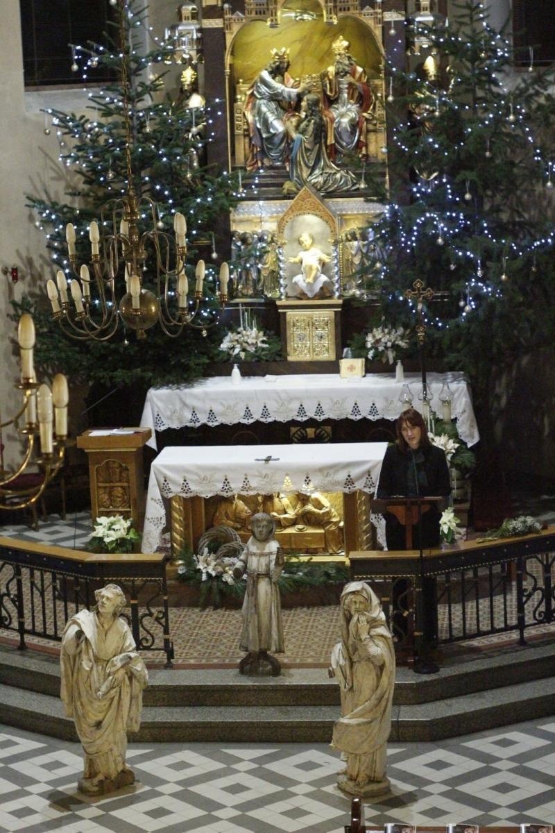 Zdjęcie w galerii na portalu naszraciborz.pl: Maestro Popławski na finał 800-lecia Krowiarek wiadomości z regionu