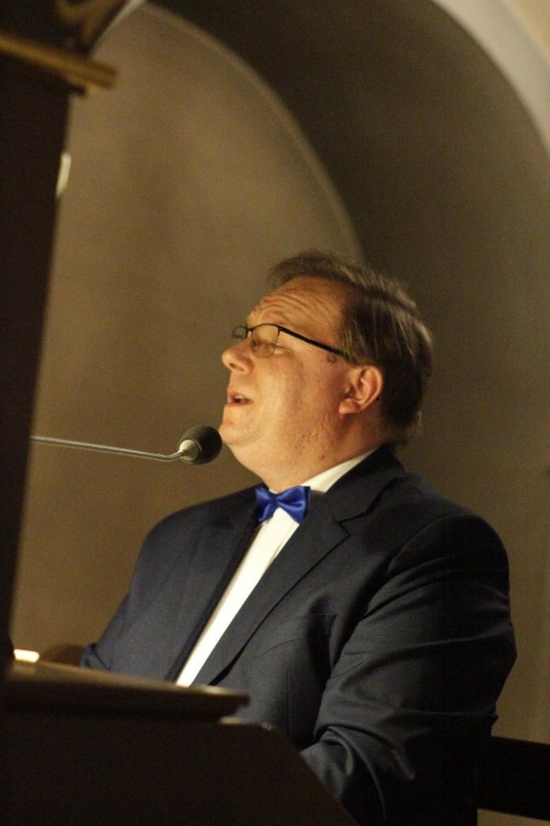 Zdjęcie w galerii na portalu naszraciborz.pl: Maestro Popławski na finał 800-lecia Krowiarek wiadomości z regionu