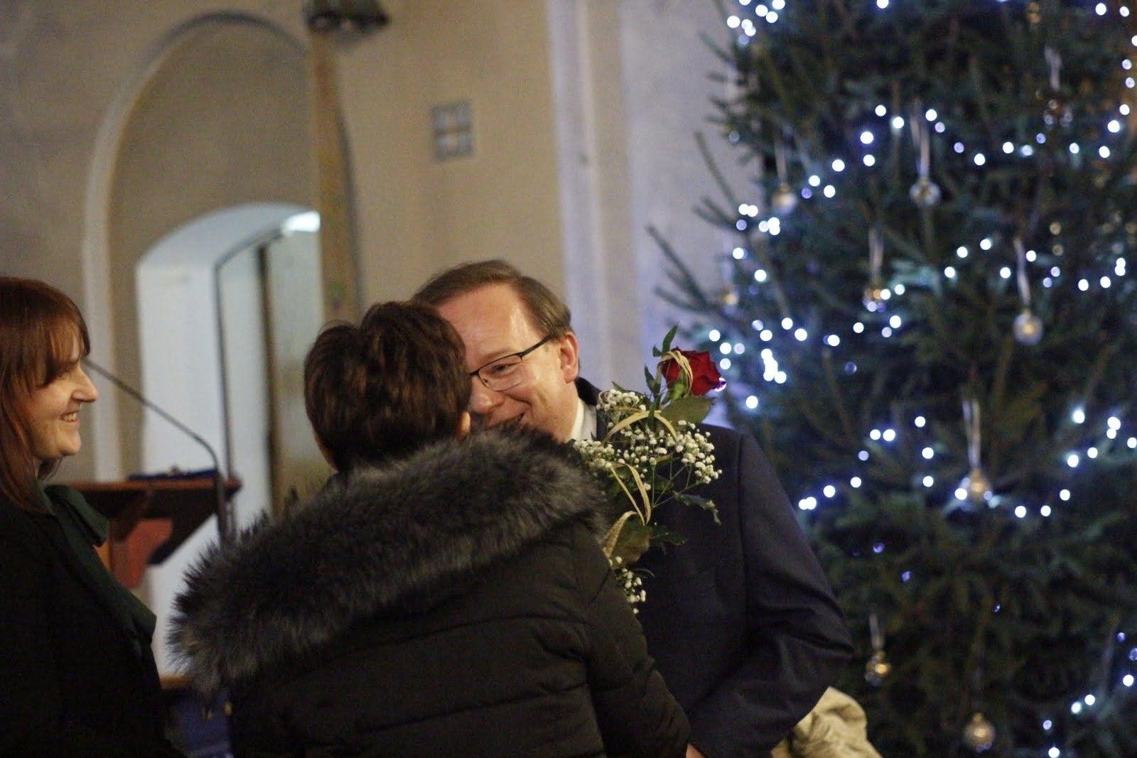 Zdjęcie w galerii na portalu naszraciborz.pl: Maestro Popławski na finał 800-lecia Krowiarek wiadomości z regionu