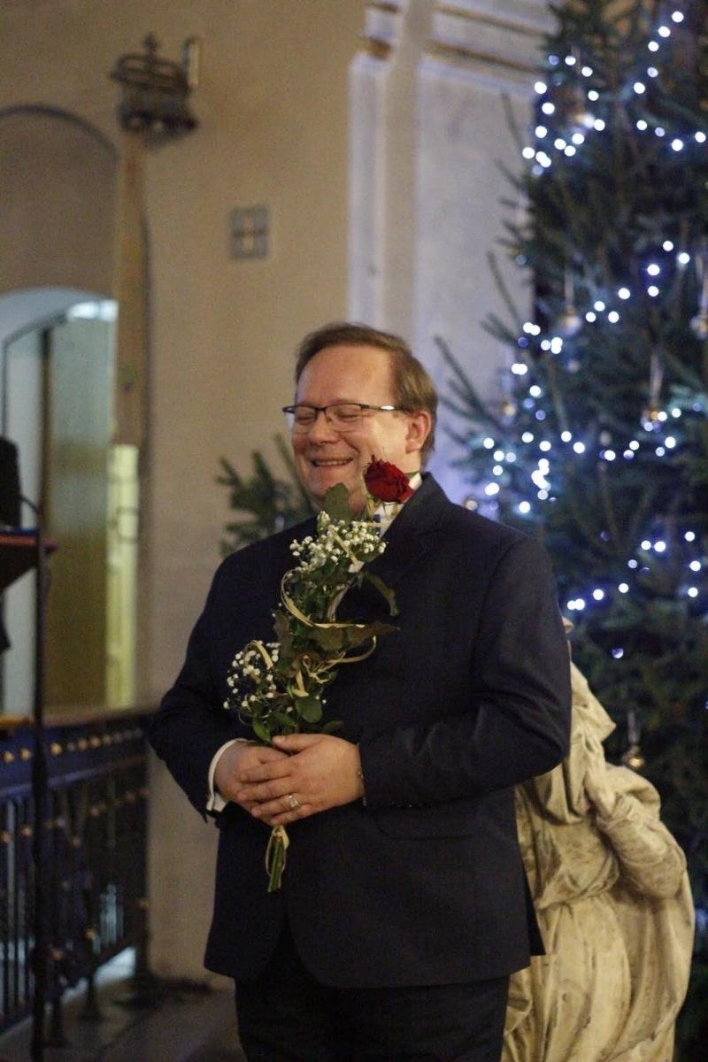 Zdjęcie w galerii na portalu naszraciborz.pl: Maestro Popławski na finał 800-lecia Krowiarek wiadomości z regionu