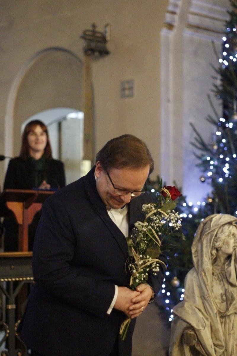 Zdjęcie w galerii na portalu naszraciborz.pl: Maestro Popławski na finał 800-lecia Krowiarek wiadomości z regionu
