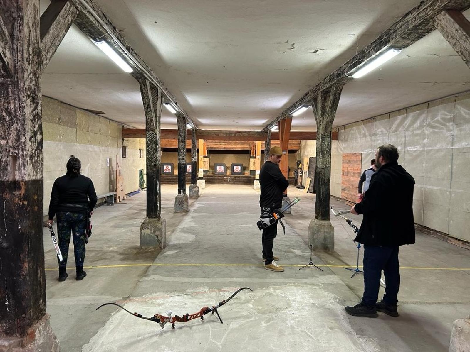 Zdjęcie w galerii na portalu naszraciborz.pl: W Sylwestra strzelam tylko z łuku. Zawody RSS wiadomości z regionu