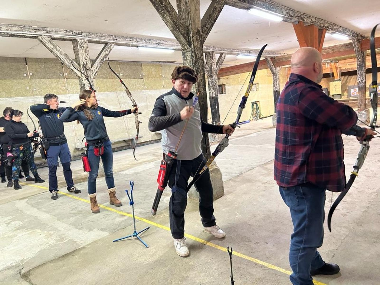 Zdjęcie w galerii na portalu naszraciborz.pl: W Sylwestra strzelam tylko z łuku. Zawody RSS wiadomości z regionu