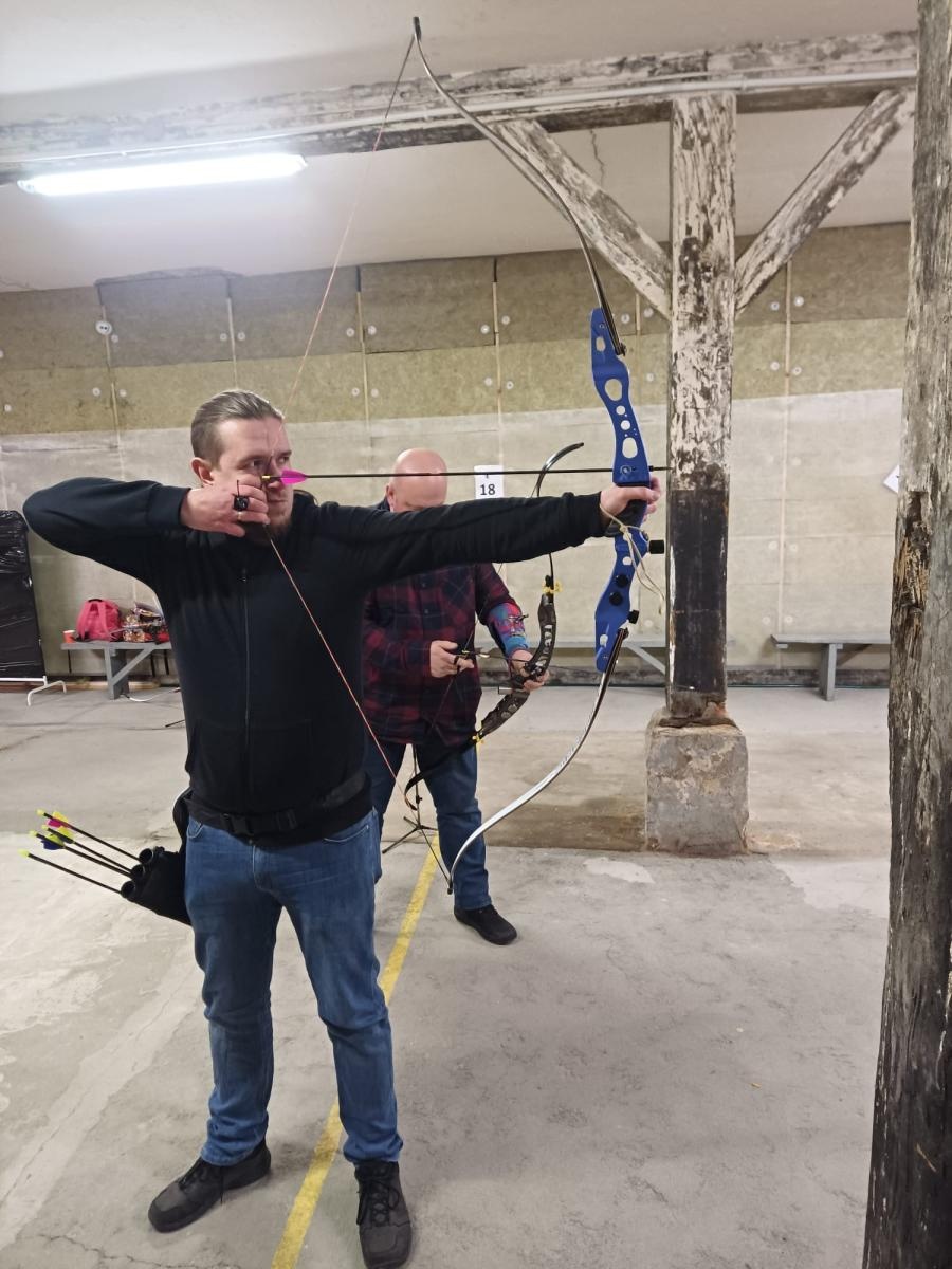 Zdjęcie w galerii na portalu naszraciborz.pl: W Sylwestra strzelam tylko z łuku. Zawody RSS wiadomości z regionu