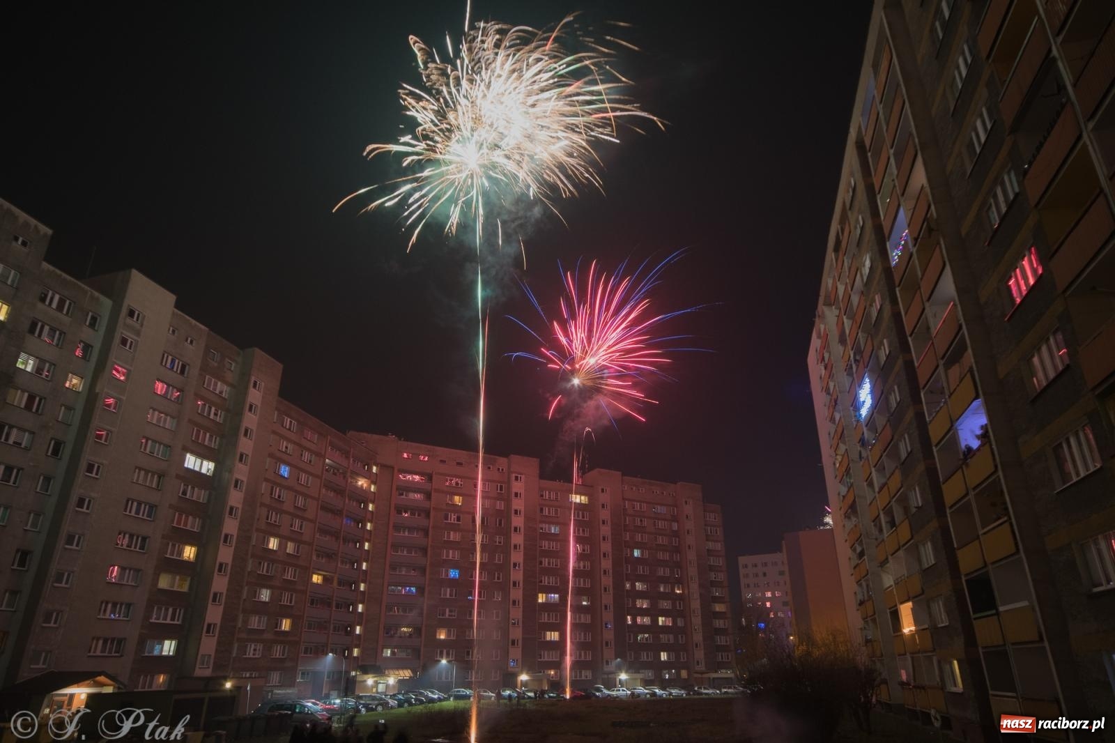 Zdjęcie w galerii na portalu naszraciborz.pl: Sylwestrowe migawki z Raciborza [FOTO i WIDEO] wiadomości z regionu