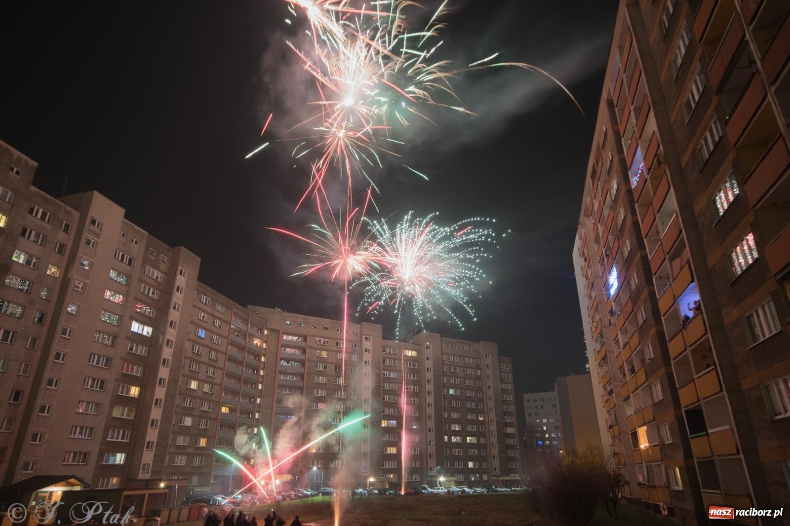 Zdjęcie w galerii na portalu naszraciborz.pl: Sylwestrowe migawki z Raciborza [FOTO i WIDEO] wiadomości z regionu