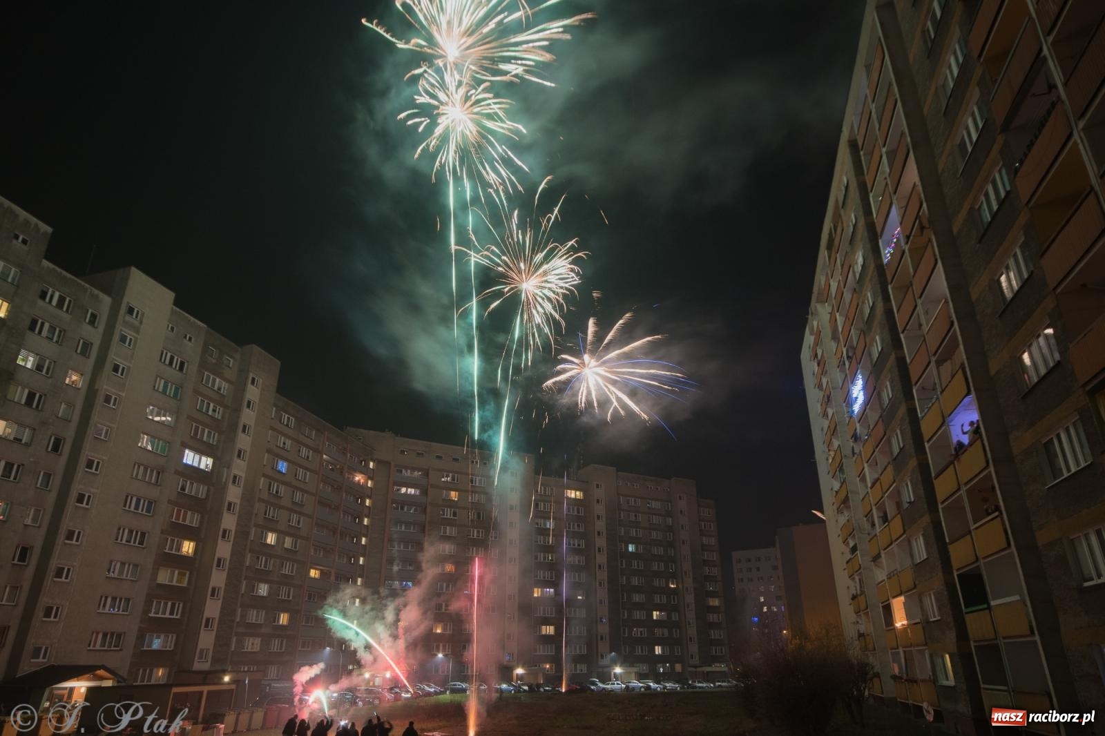 Zdjęcie w galerii na portalu naszraciborz.pl: Sylwestrowe migawki z Raciborza [FOTO i WIDEO] wiadomości z regionu