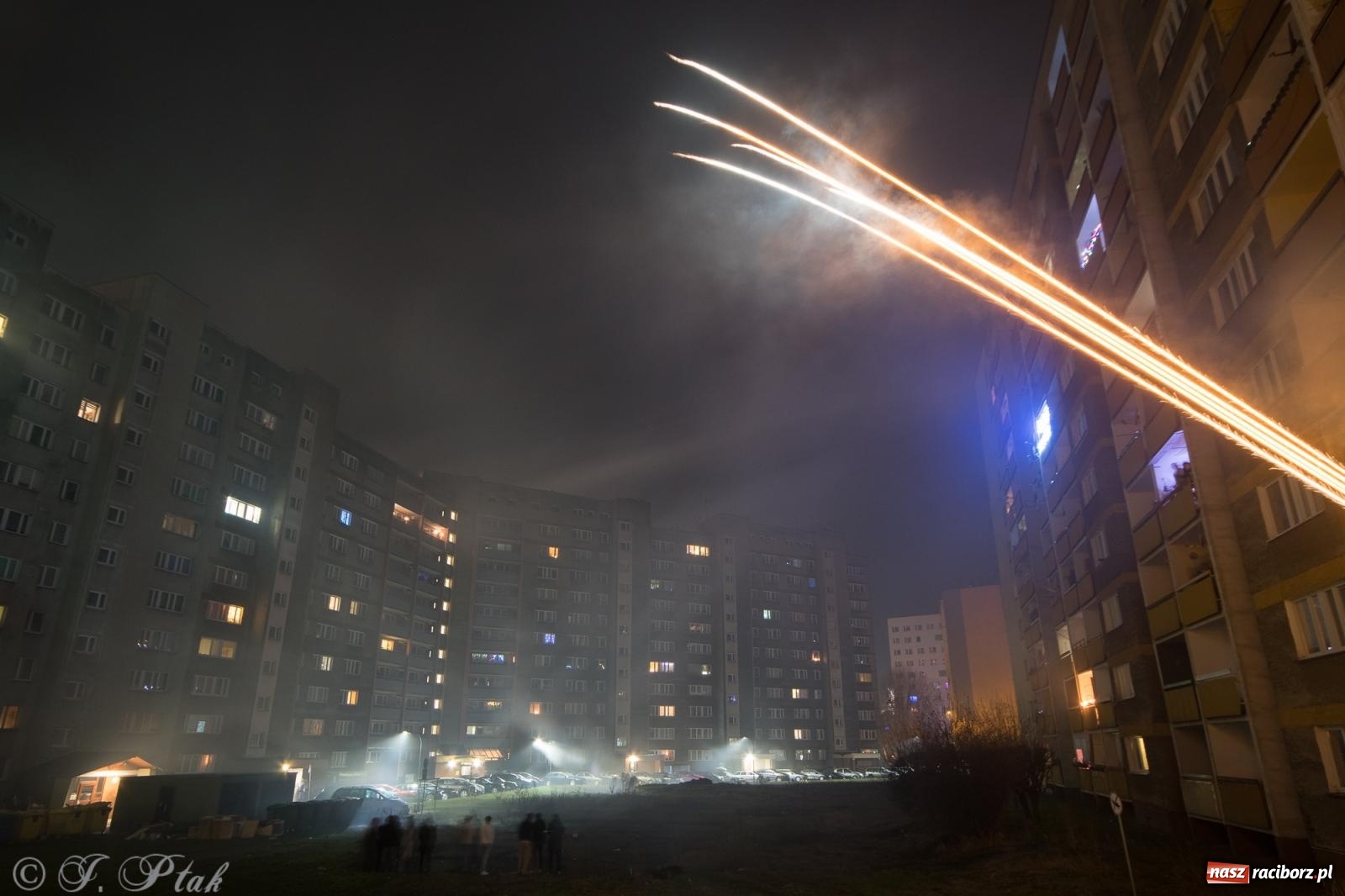 Zdjęcie w galerii na portalu naszraciborz.pl: Sylwestrowe migawki z Raciborza [FOTO i WIDEO] wiadomości z regionu