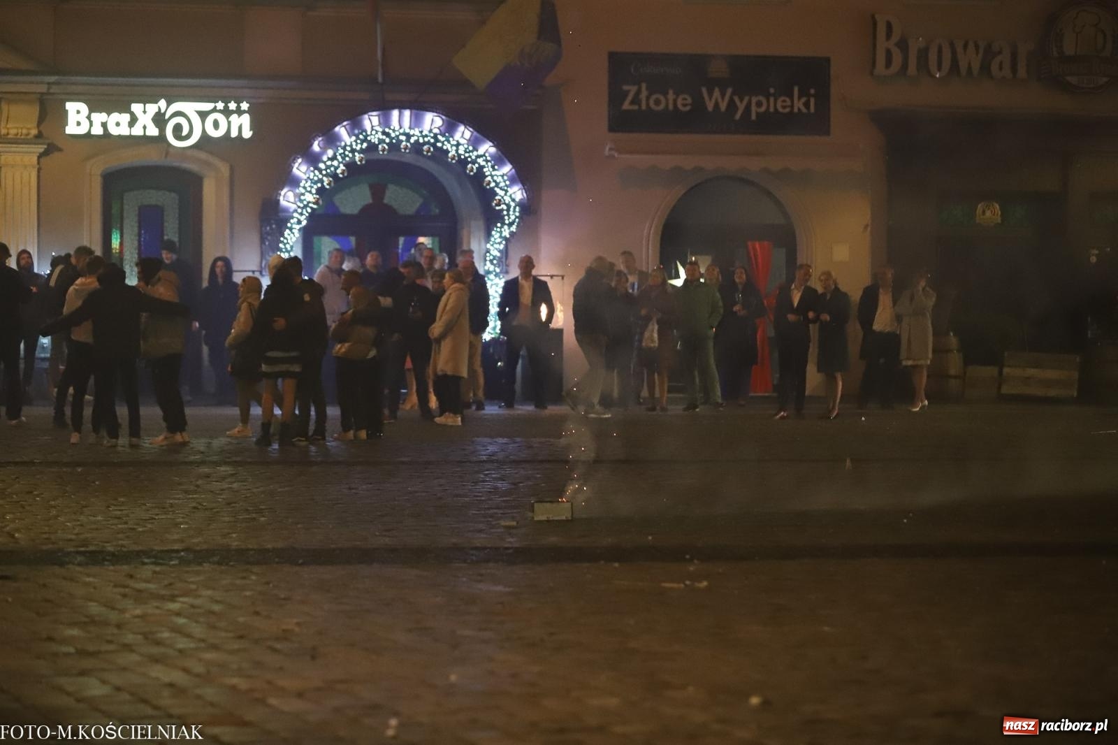 Zdjęcie w galerii na portalu naszraciborz.pl: Sylwestrowe migawki z Raciborza [FOTO i WIDEO] wiadomości z regionu