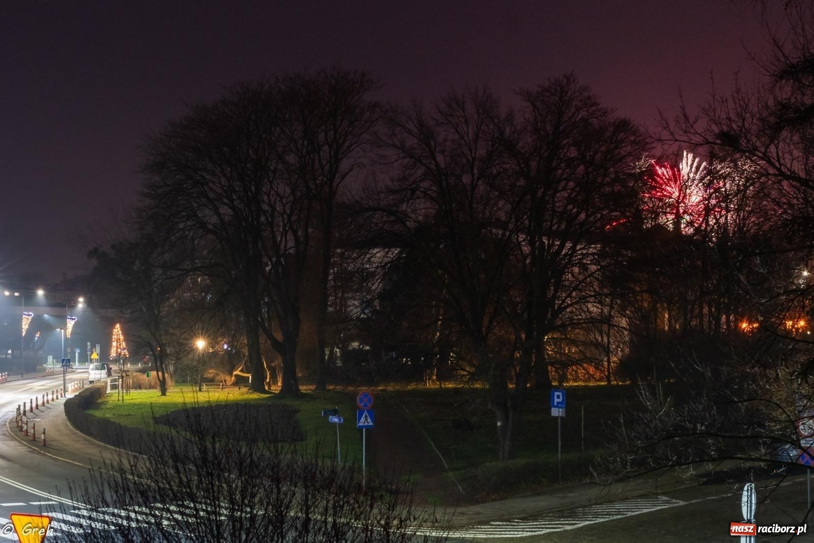 Zdjęcie w galerii na portalu naszraciborz.pl: Sylwestrowe migawki z Raciborza [FOTO i WIDEO] wiadomości z regionu