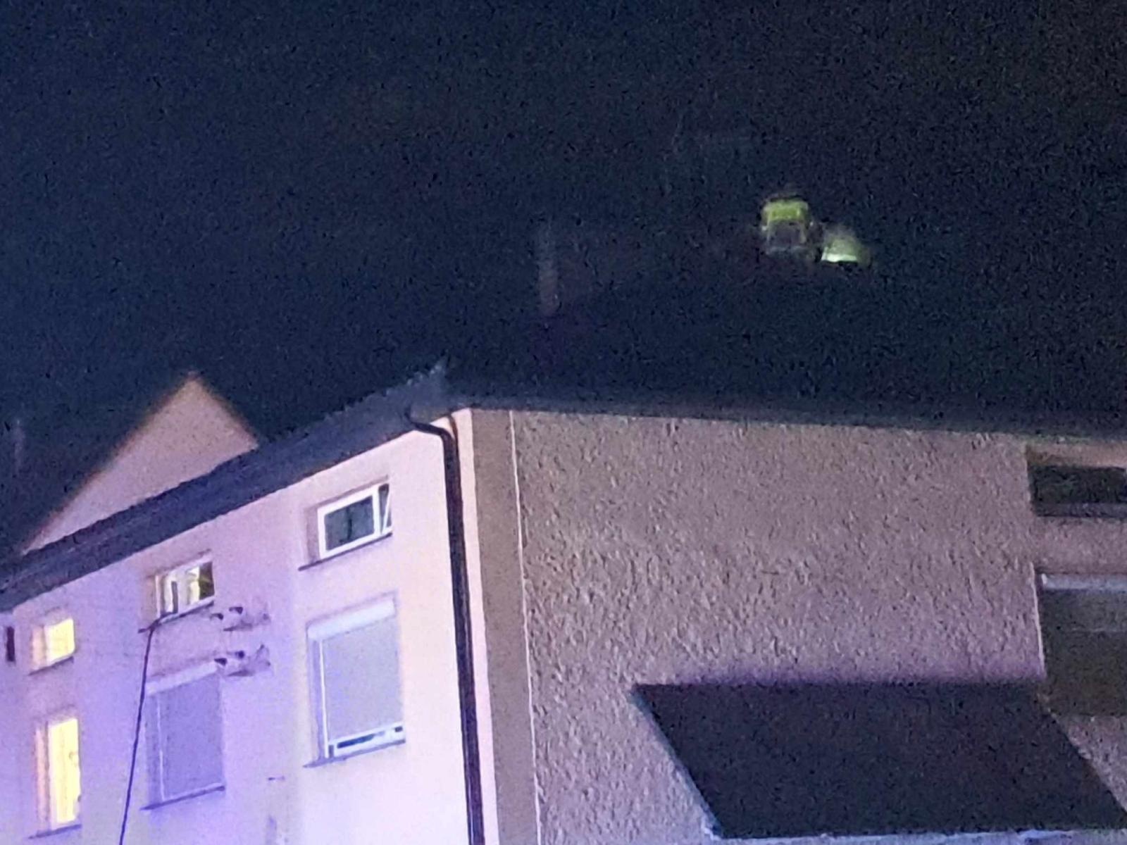 Zdjęcie w galerii na portalu naszraciborz.pl: Pożar w Brzeźnicy. Pięć zastępów w akcji wiadomości z regionu