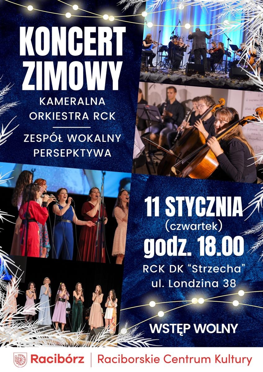Zdjęcie w galerii na portalu naszraciborz.pl: Raciborskie Centrum Kultury zaprasza na koncerty zimowe wiadomości z regionu